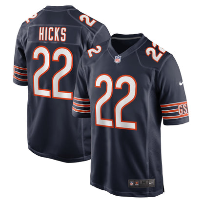 Elijah Hicks Chicago Bears Team Game Jersey - ?Navy