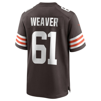 Curtis Weaver Cleveland Browns Game Jersey - Brown
