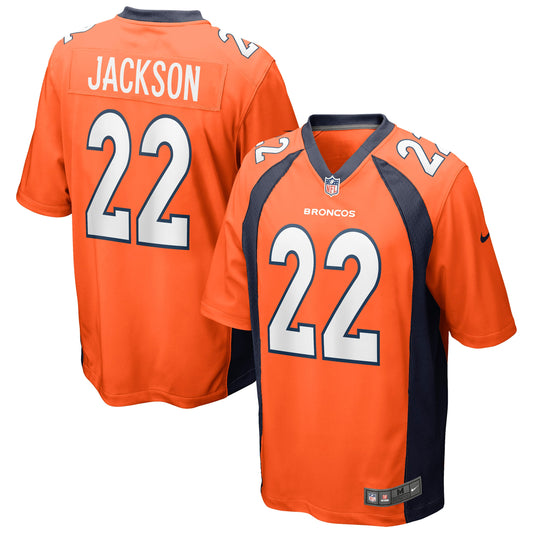 Kareem Jackson Denver Broncos Game Jersey - Orange