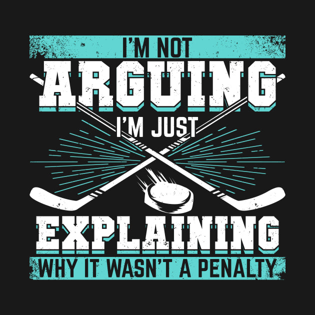 Funny Ice Hockey Player Gift T-Shirt