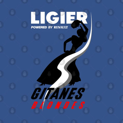 Ligier F1 Team 90'S Vintage Art Hoodie