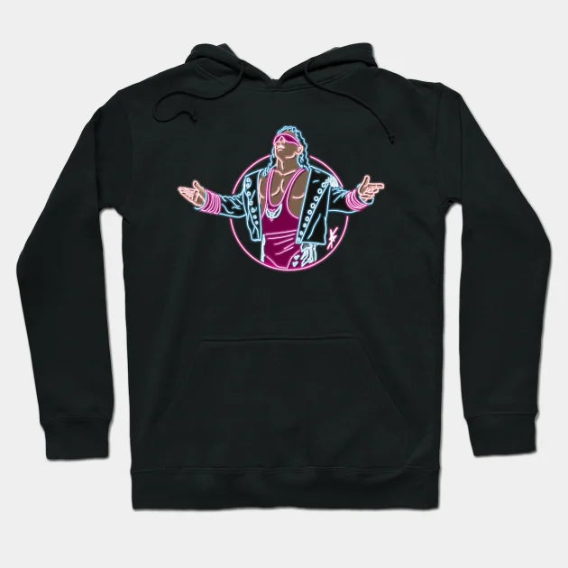 Bret Hart Neon Color Hoodie