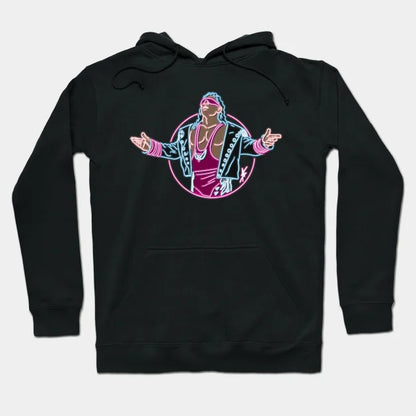 Bret Hart Neon Color Hoodie