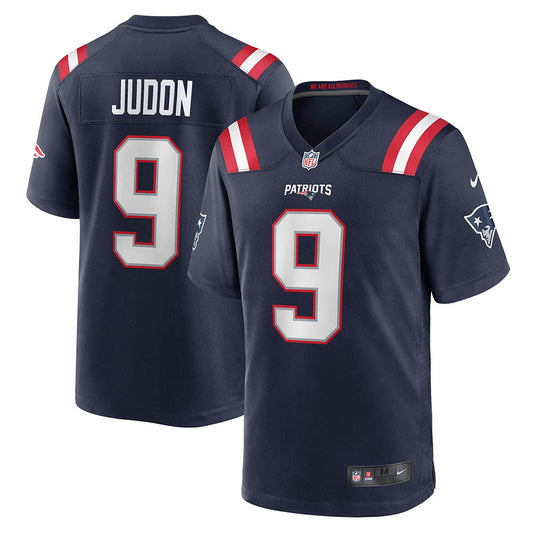 Men's New England Patriots Matthew Judon Game Player Jersey Navy