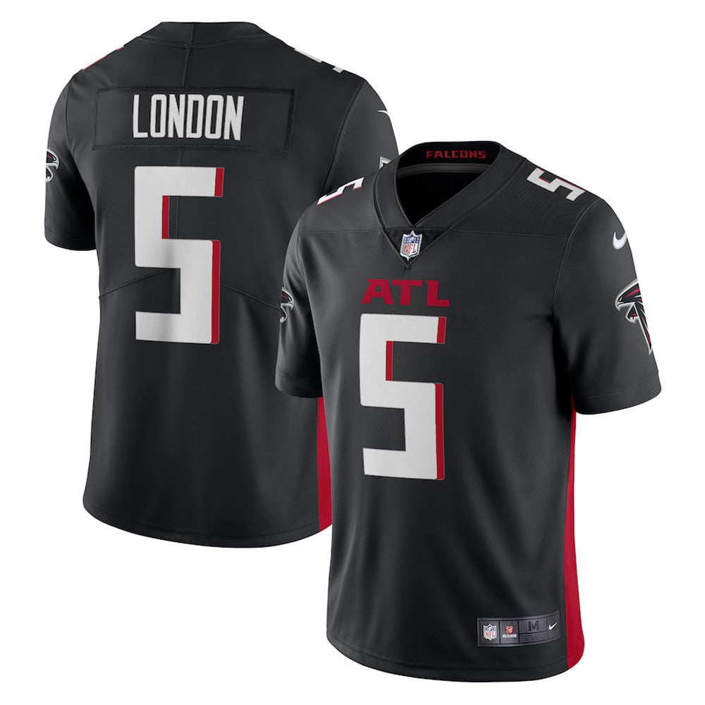 Men's Atlanta Falcons Drake London Vapor Jersey - Black