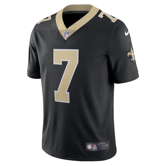 Men's New Orleans Saints Taysom Hill Vapor Jersey - Black