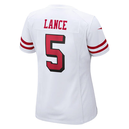 Trey Lance San Francisco 49ers Women's Player Jersey - White
