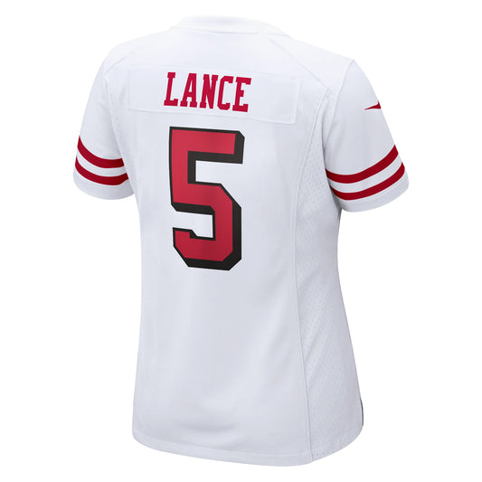 Trey Lance San Francisco 49ers Women's Player Jersey - White
