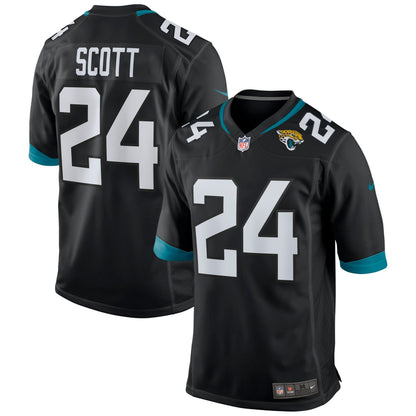 Josiah Scott Jacksonville Jaguars Game Jersey - Black