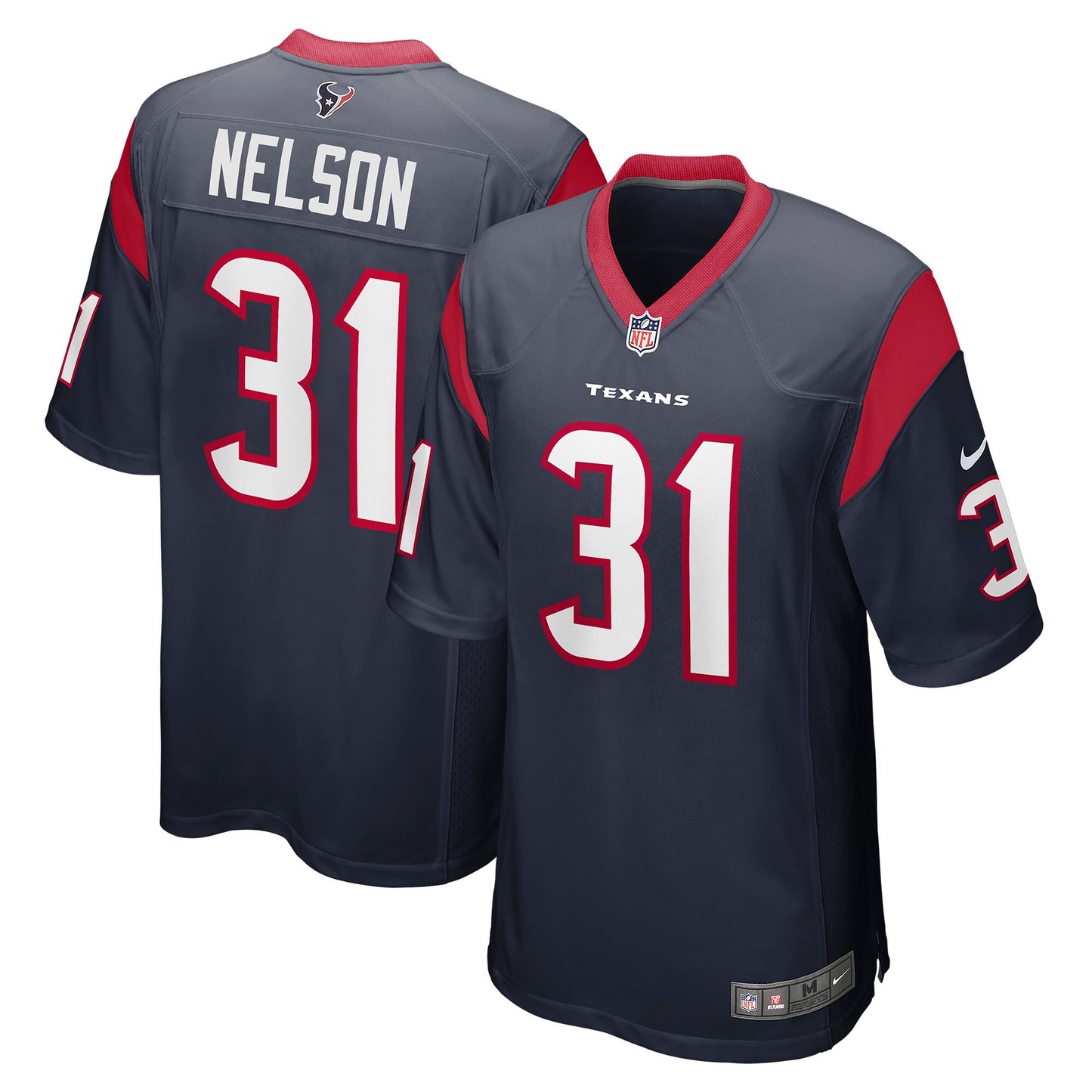 Steven Nelson Houston Texans Game Jersey - Navy