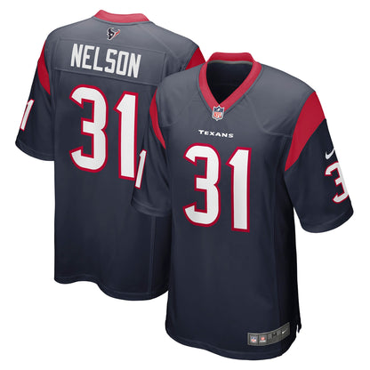 Steven Nelson Houston Texans Game Jersey - Navy