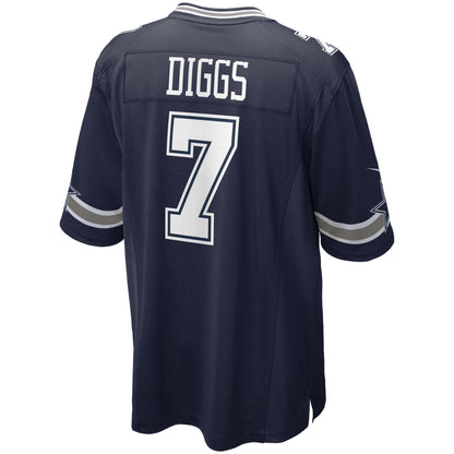 Trevon Diggs Dallas Cowboys Game Jersey - Navy