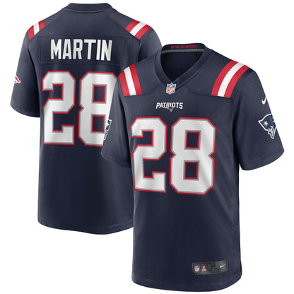 Curtis Martin New England Patriots Game Retired Player Jersey - Navy
