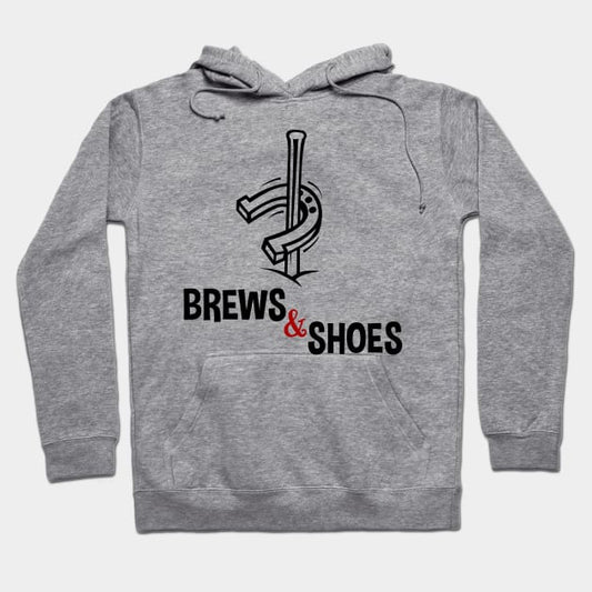Brews And Shoes Horseshoe Ringer Pitching Hoodie