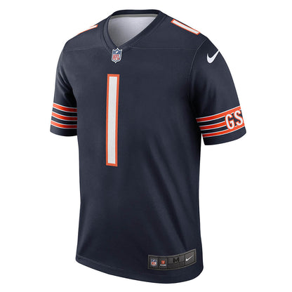 Men's Chicago Bears Justin Fields Legend Jersey Navy