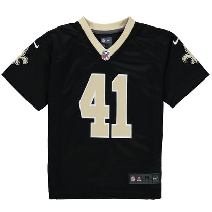 Preschool Alvin Kamara Black New Orleans Saints Game Jersey