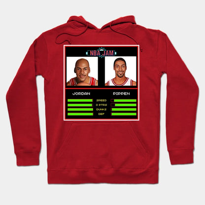Mj & Scottie - Nba Jam Edition Hoodie