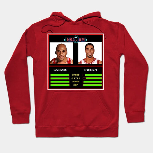 Mj & Scottie - Nba Jam Edition Hoodie
