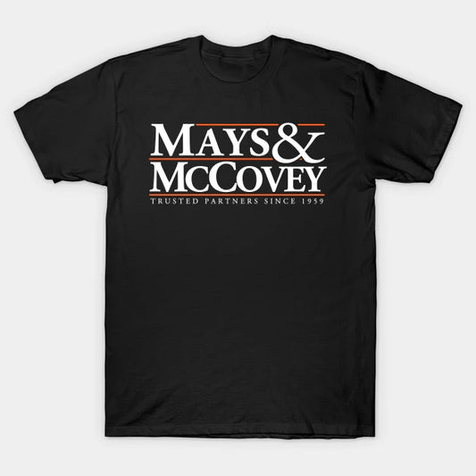 Mays & Mccovey Since '59 T-Shirt