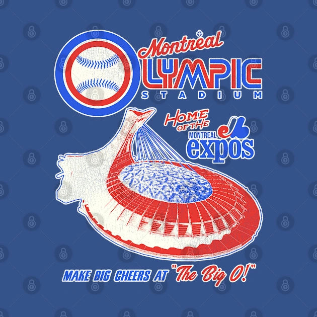 Defunct Montreal Expos Olympic Stadium Hoodie