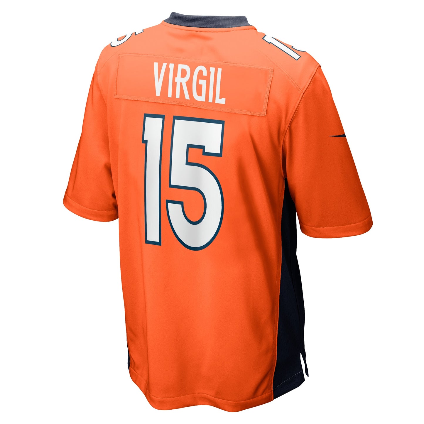 Jalen Virgil Denver Broncos Game Player Jersey - Orange