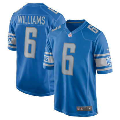 Tyrell Williams Detroit Lions Game Jersey - Blue