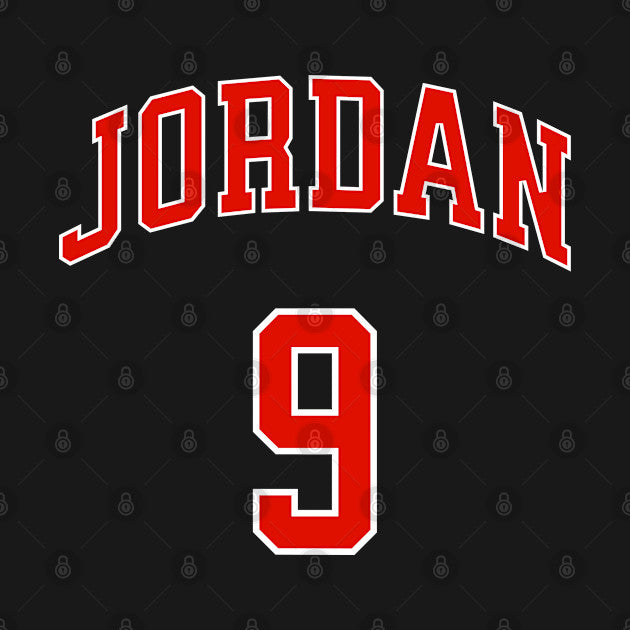 Usa Dream Team 92 - Jordan Front And Back Print T-Shirt