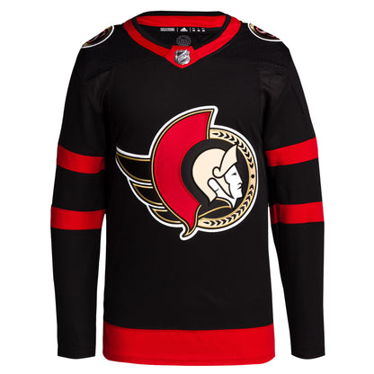 Ottawa Senators Home Primegreen Authentic Pro Blank Jersey - Black