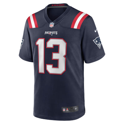 Nelson Agholor New England Patriots Game Jersey - Navy