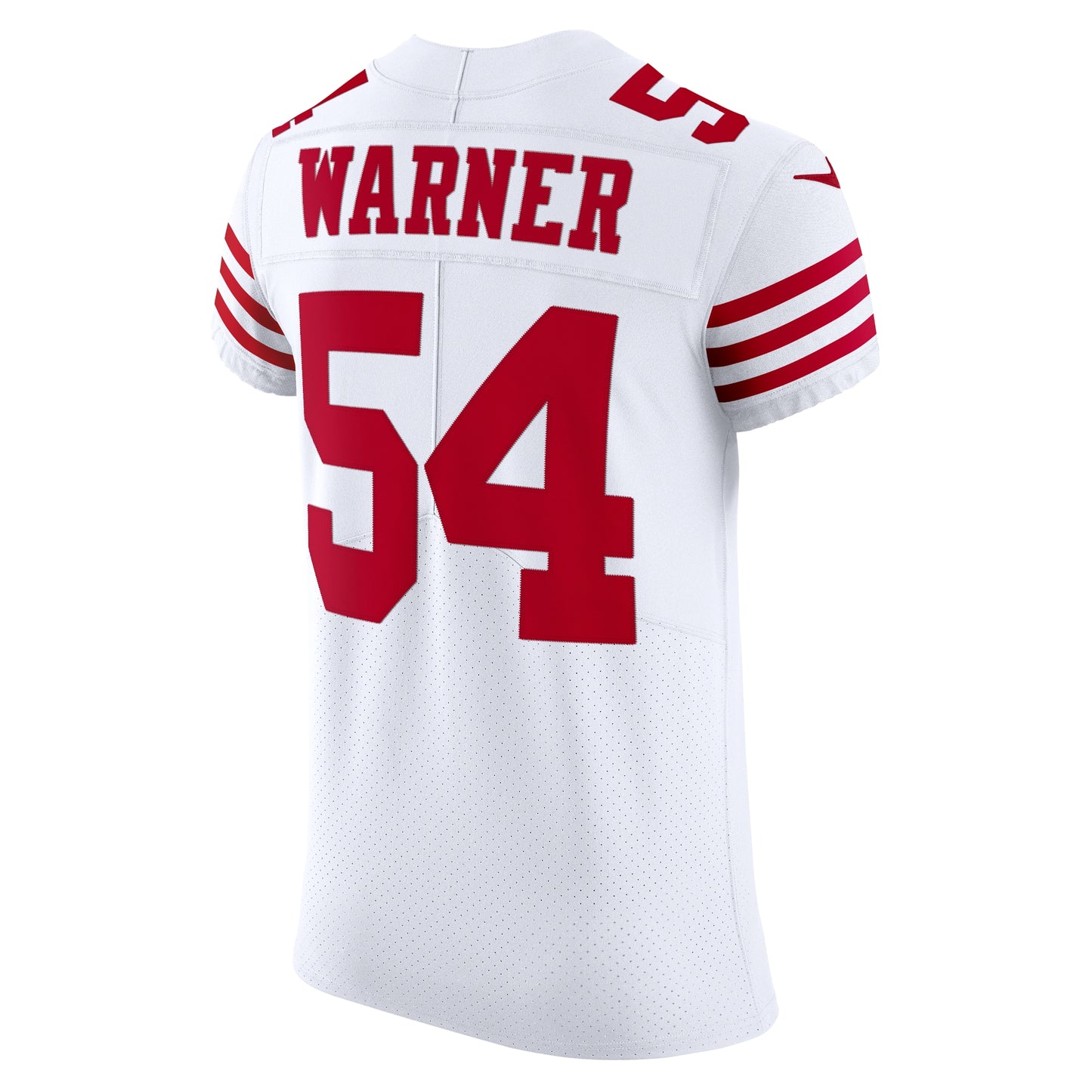 Fred Warner San Francisco 49ers Vapor Elite Jersey - White