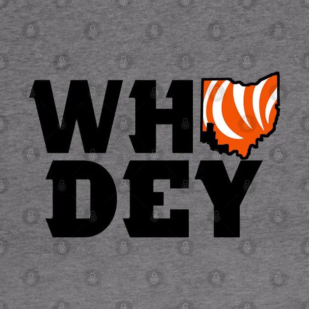 Who Dey, Cincinnati Football Design Hoodie