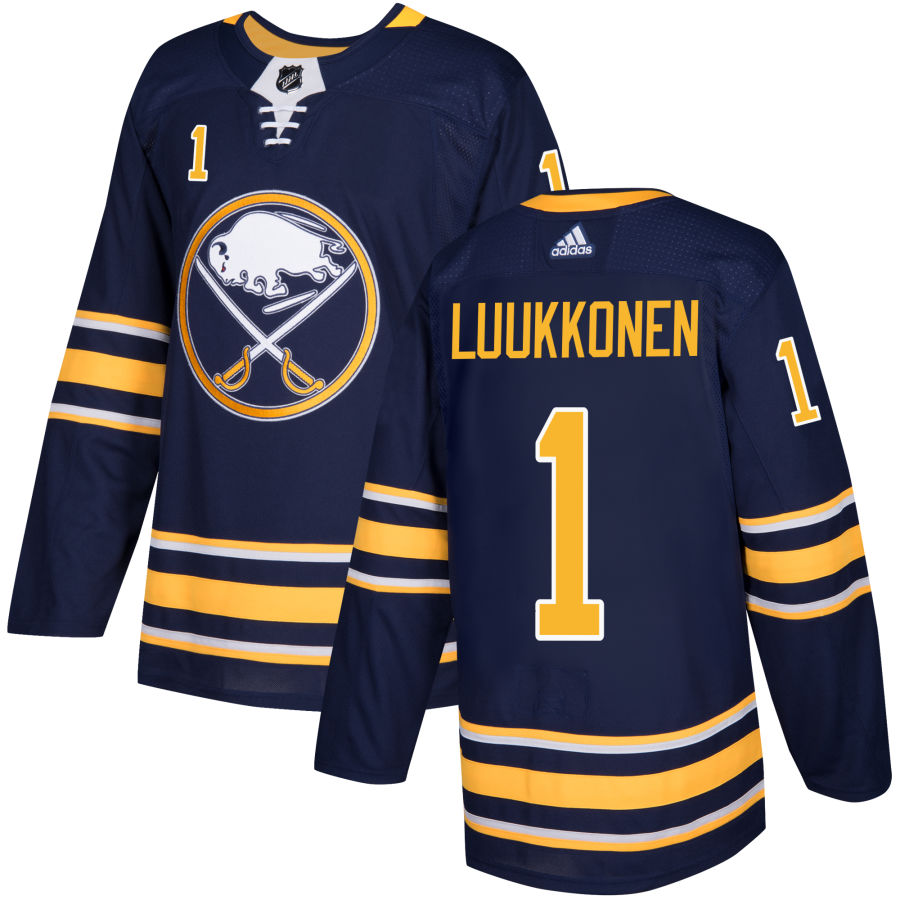 Ukko-Pekka Luukkonen Buffalo Sabres Authentic Jersey - Navy