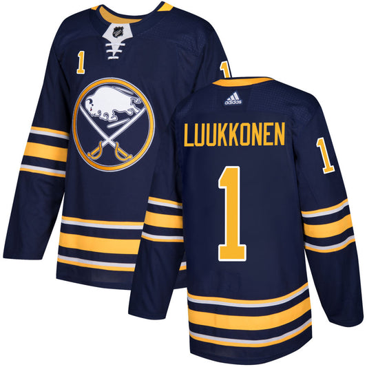 Ukko-Pekka Luukkonen Buffalo Sabres Authentic Jersey - Navy