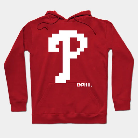 Phillies Logo Tecmo Bowl Hoodie