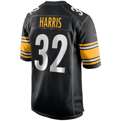 Franco Harris Pittsburgh Steelers Game Retired Player Jersey - Black