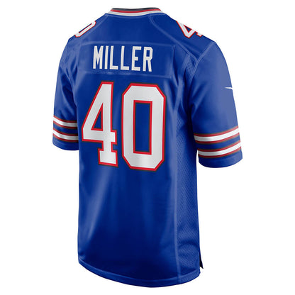 Men's Buffalo Bills Von Miller Game Jersey Royal