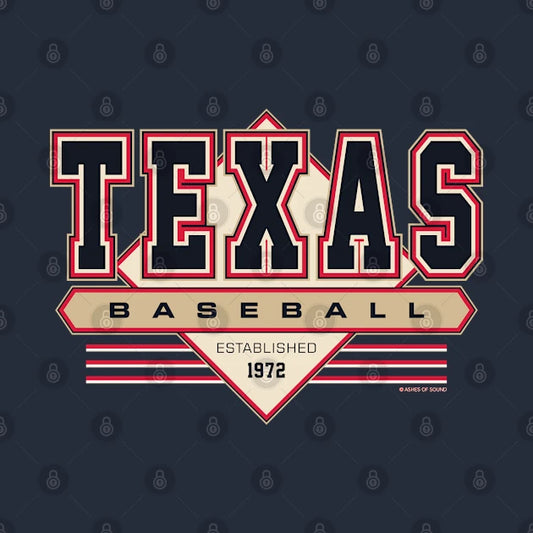 Texas Baseball Retro, Vintage Rangers Inspired 90S Throwback T-Shirt