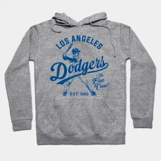 Vintage Style Los Angeles Dodgers Hoodie