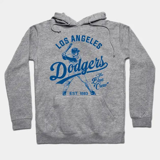 Vintage Style Los Angeles Dodgers Hoodie