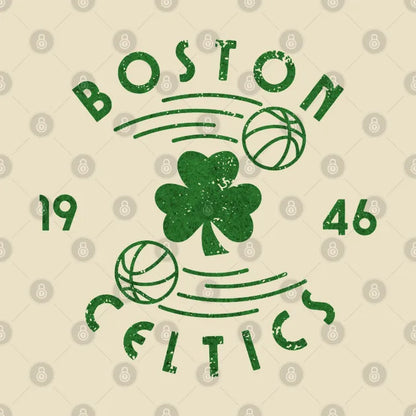 Boston Celtics 1946 - Vintage Style 80S T-Shirt