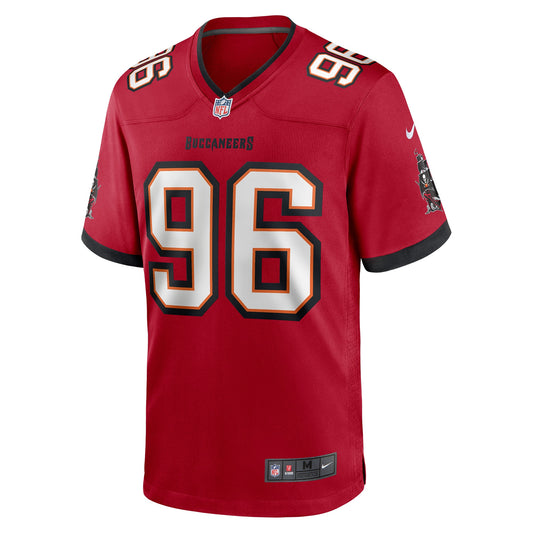 Akiem Hicks Tampa Bay Buccaneers Game Player Jersey - Red