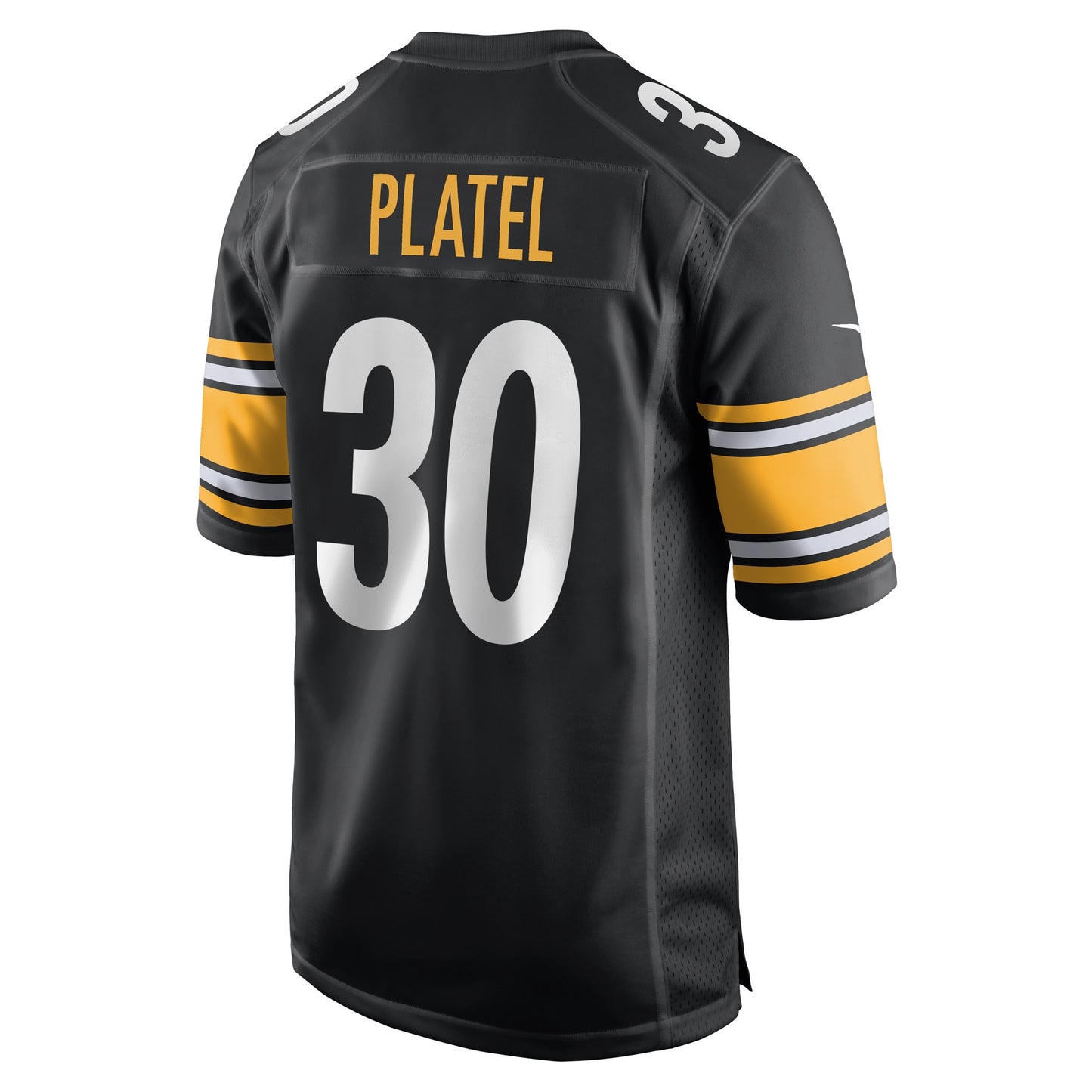 Carlins Platel Pittsburgh Steelers Game Player Jersey - Black