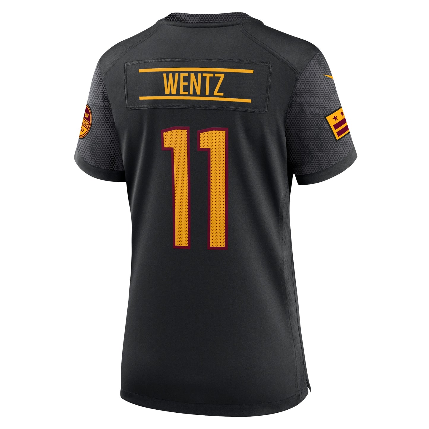 Carson Wentz Washington Commanders Women's Alternate Game Player Jersey - Black