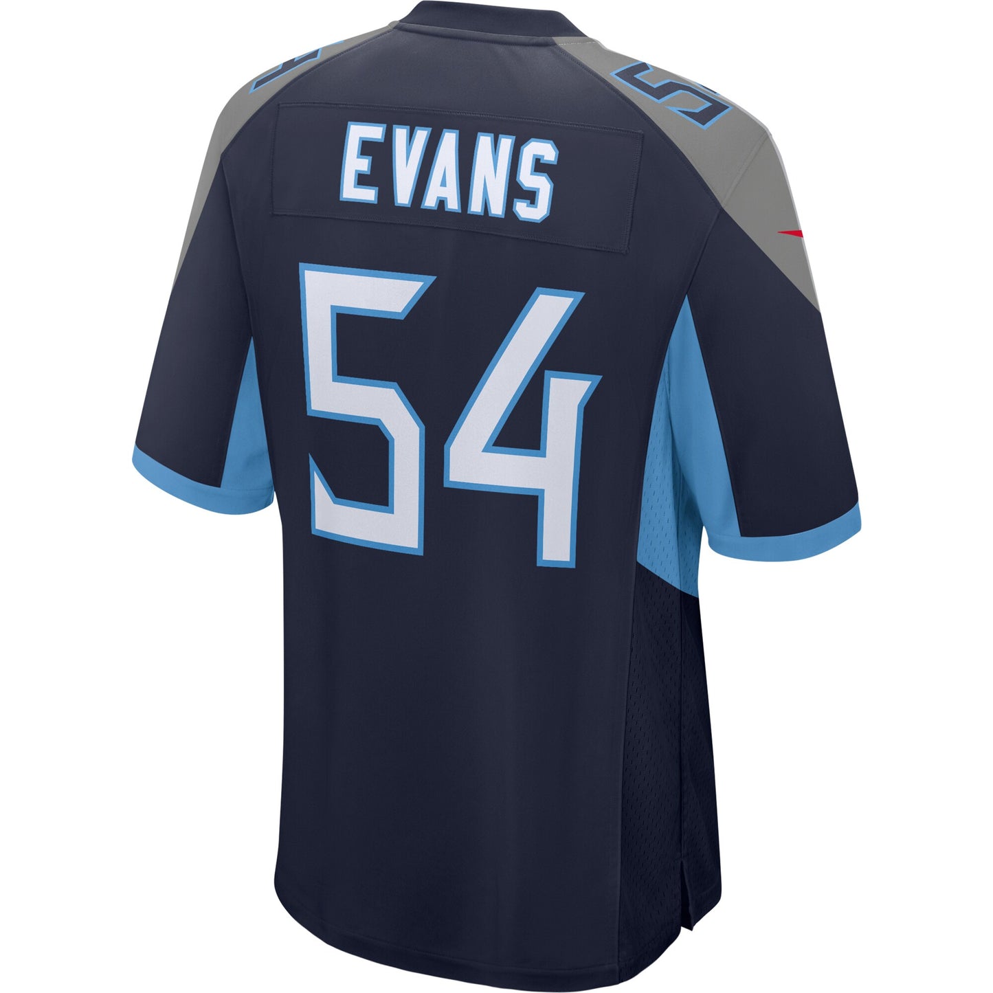 Rashaan Evans Tennessee Titans Game Jersey - Navy