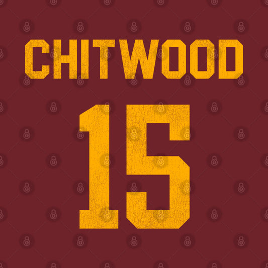 Hoosiers Jimmy Chitwood Hickory Jersey (Front/Back Print) T-Shirt