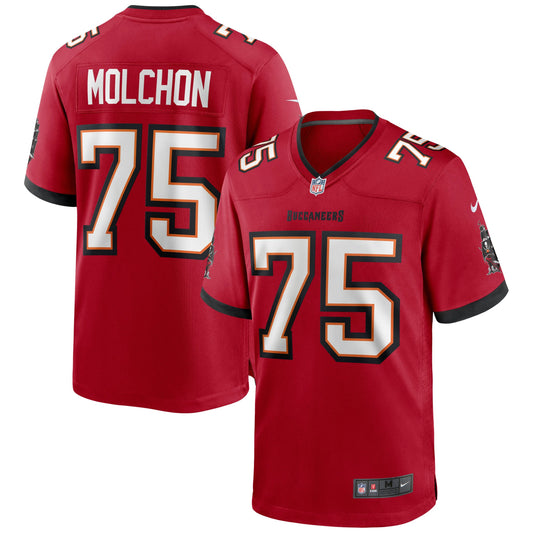 John Molchon Tampa Bay Buccaneers Game Jersey - Red
