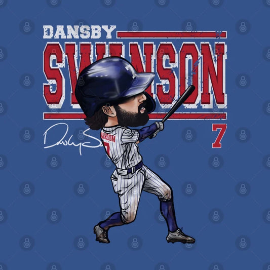 Swanson Chicago C Cartoon T-Shirt