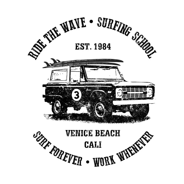 Bronco Surfer T-Shirt