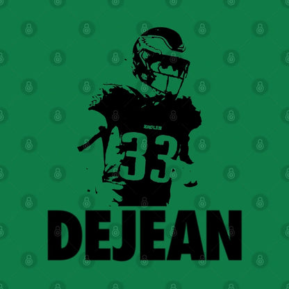 Retro Philadelphia Eagles Cooper Dejean Kelly Green T-Shirt