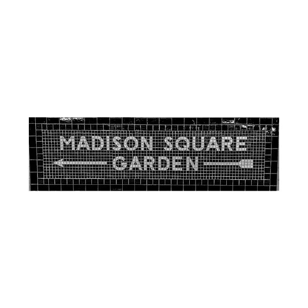 Madison Square Garden (Black And White) T-Shirt